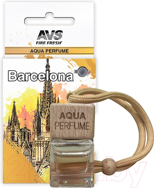 Изображение товара Ароматизатор автомобильный AVS Aqua Perfume Spain/Barcelona AQP-09 / A40484S (леди миллион)