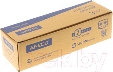 Изображение товара Доводчик с рычагом Apecs DC-20.2/0850/045-A1-SL