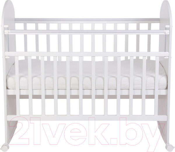 Изображение товара Детская кроватка Фея 701 Медвежонок / 0002549.9.13 (белый)