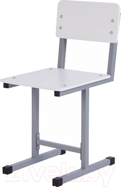 Изображение товара Стул детский Polini Kids City / 0002606.51 (S, серый/белый)