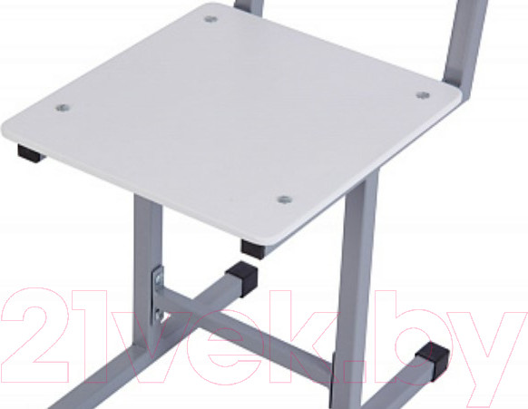 Изображение товара Стул детский Polini Kids City / 0002606.51 (S, серый/белый)