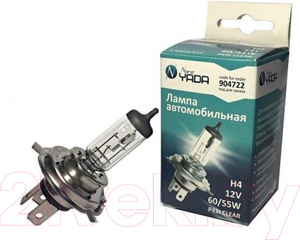 Изображение товара Автомобильная лампа Nord YADA Н4 / 904722