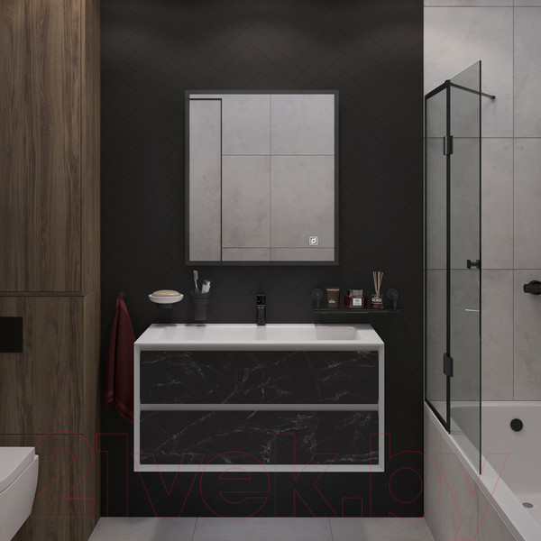 Изображение товара Зеркало Benetto 80x70 Z_STL_00