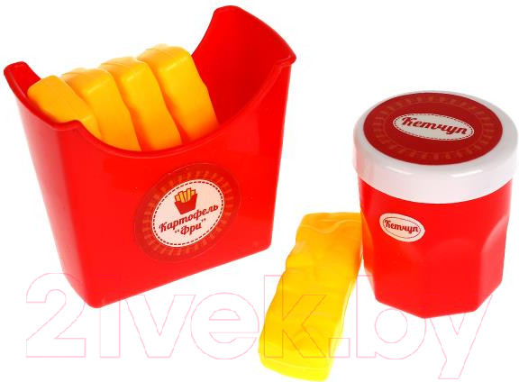 Изображение товара Набор игрушечных продуктов Играем вместе Фастфуд / 1804U305-R1