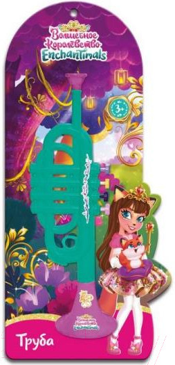 Изображение товара Музыкальная игрушка Играем вместе Труба Энчантималс / 1811M187-R1
