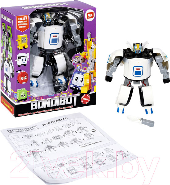 Изображение товара Робот-трансформер Bondibon Робот-электропечка / ВВ5830 (белый)