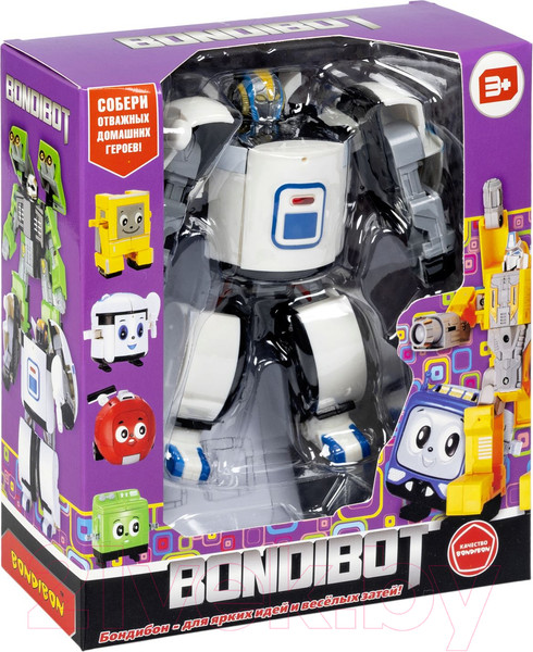 Изображение товара Робот-трансформер Bondibon Робот-электропечка / ВВ5830 (белый)