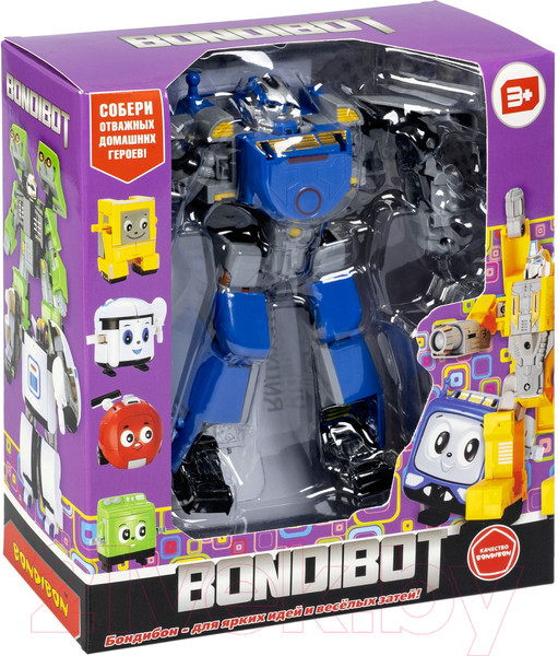 Изображение товара Робот-трансформер Bondibon Телевизор / ВВ5832 (синий)
