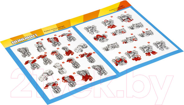 Изображение товара Робот-трансформер Bondibon Поезд метро / ВВ5820