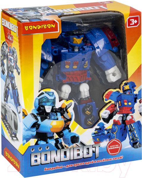 Изображение товара Робот-трансформер Bondibon Крейсер / ВВ5822