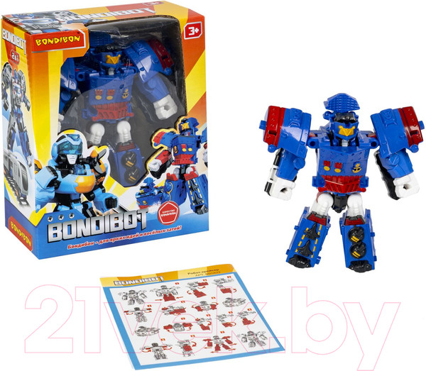Изображение товара Робот-трансформер Bondibon Крейсер / ВВ5822