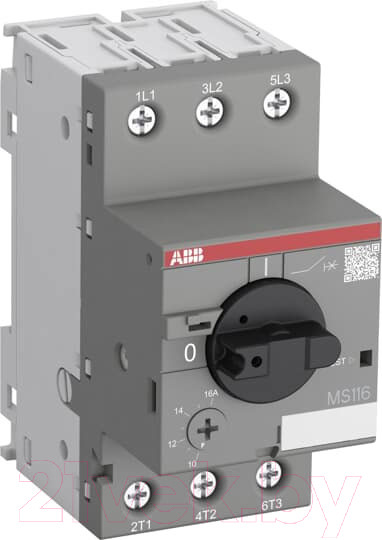 Изображение товара Выключатель автоматический ABB MS116-0.4 0.4А 0.09кВт 50кА / 1SAM250000R1003