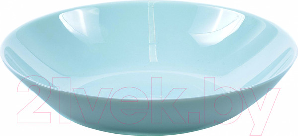 Изображение товара Тарелка столовая глубокая Luminarc Diwali Light Turquoise P2019