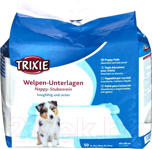 Изображение товара Одноразовая пеленка для животных Trixie 23417 (50шт)