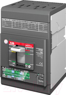 Изображение товара Выключатель автоматический ABB Tmax XT4N 250/250A 3P 36кА TMA 1Iн 10Iн / 1SDA068092R1