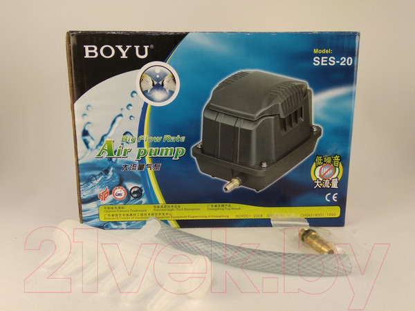 Изображение товара Компрессор для пруда Boyu SES-20