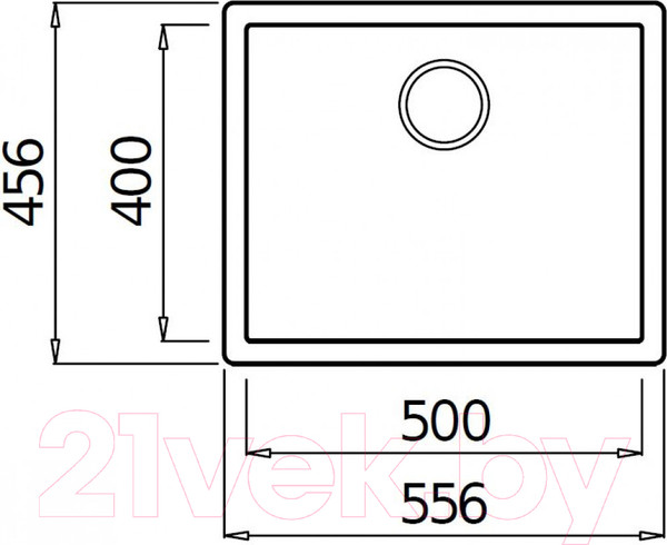 Изображение товара Мойка кухонная Elleci Zen 105 Light Grey K97 / LKZ10597