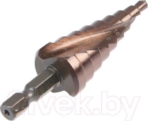 Изображение товара Сверло Tundra Pro ступенчатое HSS-Co спирал. шестигр. хвостовик 4-20мм 7546783