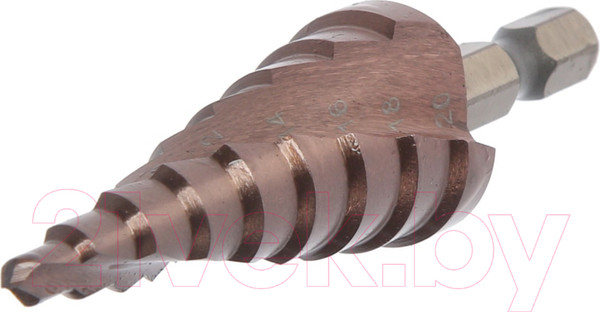 Изображение товара Сверло Tundra Pro ступенчатое HSS-Co спирал. шестигр. хвостовик 4-20мм 7546783