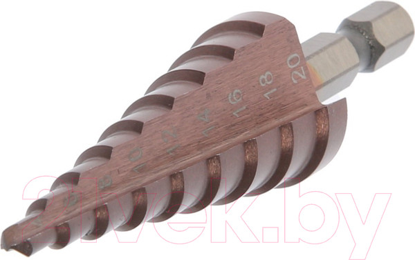 Изображение товара Сверло Tundra Pro ступенчатое HSS-Co шестигранный хвостовик 4-20мм / 7546777