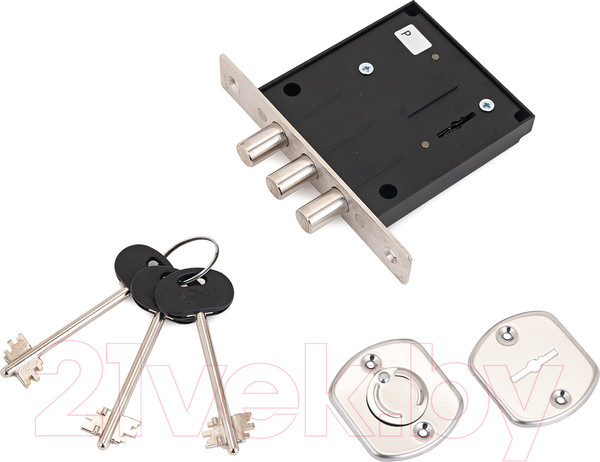 Изображение товара Замок врезной Меттэм ЗВ8 802.0.0 / ЗВ8-02 (3 ключа)