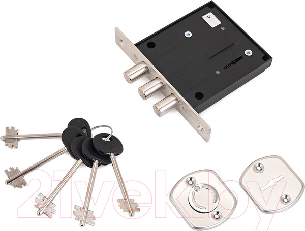 Изображение товара Замок врезной Меттэм ЗВ8 802.0.0 / ЗВ8-02 (5 ключей)