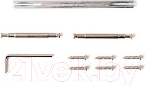 Изображение товара Ручка дверная Avers H-14026-A-NIS/CR (Spindle 130) (B2B)