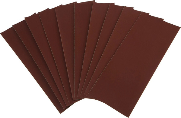 Изображение товара Набор шлифлистов Tundra Бумажная основа водостойкая 115x280 Р1500 / 7508099 (10шт)