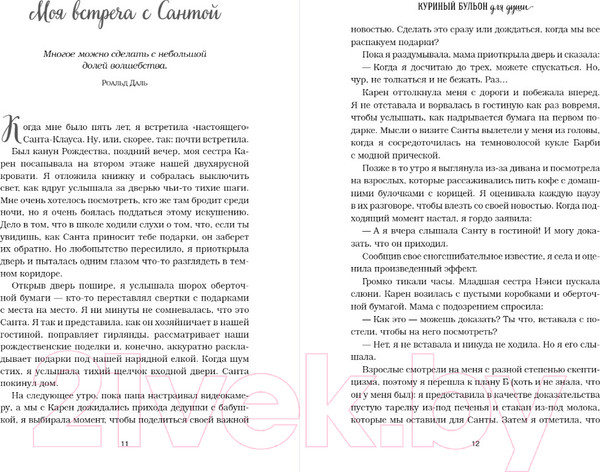 Изображение товара Художественная книга Бомбора Куриный бульон для души: Дух Рождества. 101 история (Ньюмарк Э.)