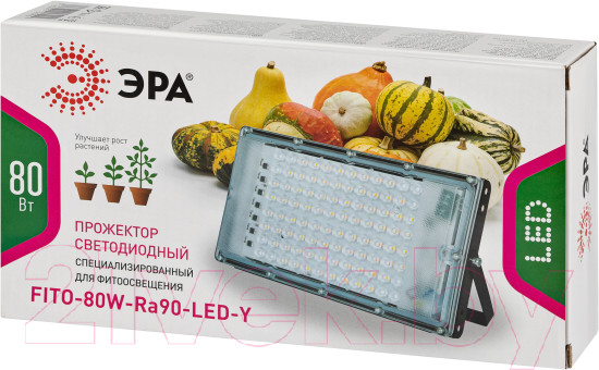 Изображение товара Светильник для растений ЭРА FITO-80W-Ra90-LED-Y / Б0057284