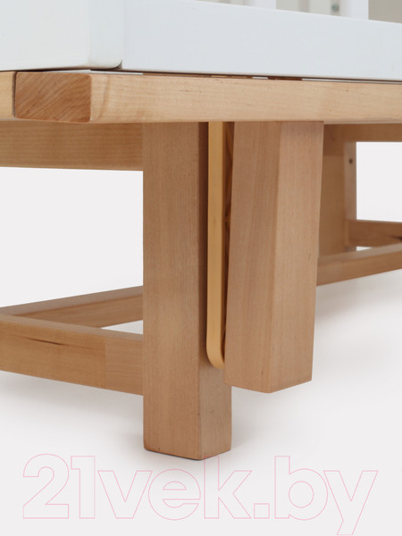 Изображение товара Детская кровать-трансформер Rant Bamboo / 768 (Cloud White)