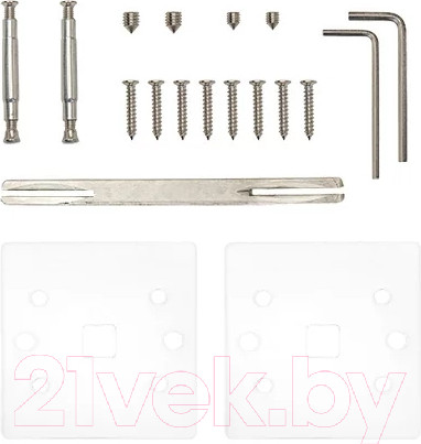 Изображение товара Ручка дверная Code Deco Slim H-30118-A-NISM/W