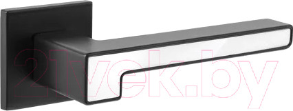 Изображение товара Ручка дверная Code Deco Slim H-30120-A-BLM/W