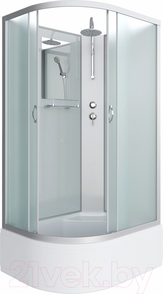 Изображение товара Душевая кабина Niagara NG-2310-14RBKT 120x80x200 (матовое стекло)