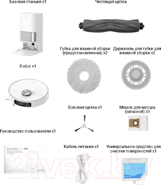 Изображение товара Робот-пылесос Dreame DreameBot L10s Ultra / RLS6LADC