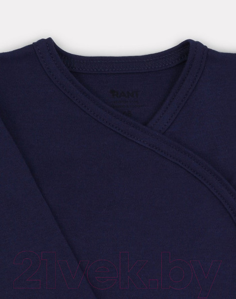 Изображение товара Боди для малышей Rant 6869-62 (темно-синий, р.62)