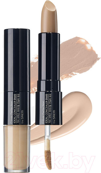 Изображение товара Консилер The Saem Cover Perfection Ideal Concealer Duo 1.5 Natural Beige