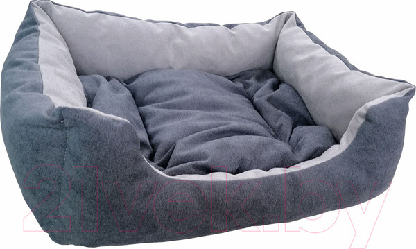 Изображение товара Лежанка для животных Happy Friends Пухлик №2 Черненое серебро / stm 566