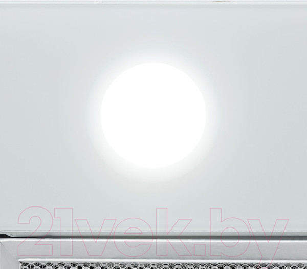 Изображение товара Вытяжка скрытая Krona Elisa 600 Glass PB / КА-00005281 (белый)