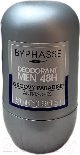 Изображение товара Дезодорант шариковый Byphasse Groovy Paradise 48H Men (50мл)