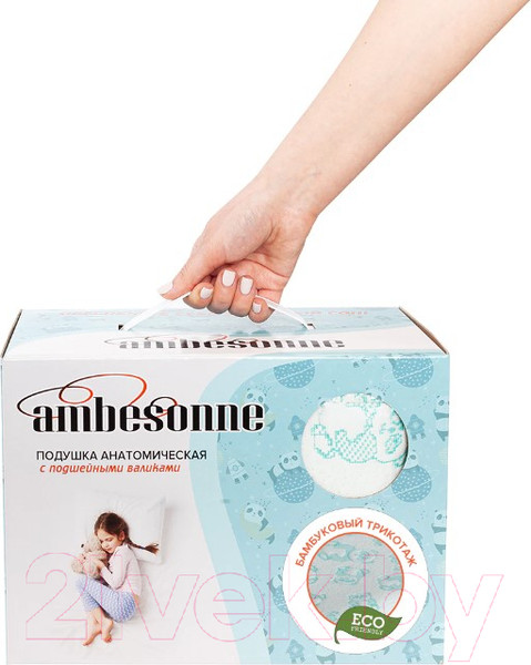 Изображение товара Анатомическая подушка Ambesonne Детская 45x28 / plortorb-02