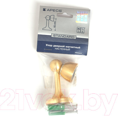 Изображение товара Ограничитель дверной Apecs DS-2761-M-GM