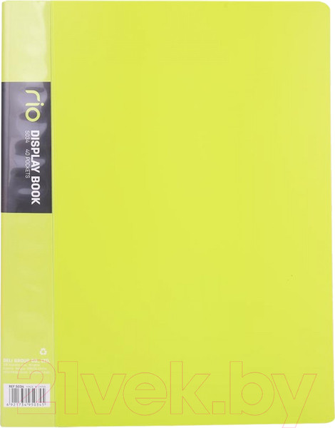 Изображение товара Папка для бумаг Deli 5034 (салатовый)