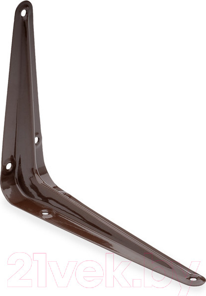 Изображение товара Кронштейн крепежный ЕКТ 125x150мм Стальной С ребром жесткости / CV501885 (коричневый)