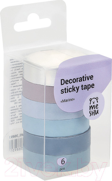 Изображение товара Набор лент декоративных Meshu Marine / MS_36893 (6шт)