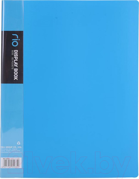 Изображение товара Папка для бумаг Deli 5035 (голубой)