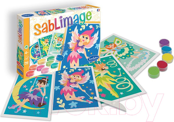 Изображение товара Набор для творчества SentoSphere Песочные картинки Феи / 8814