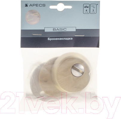 Изображение товара Накладка на цилиндр Apecs Protector Basic-AB