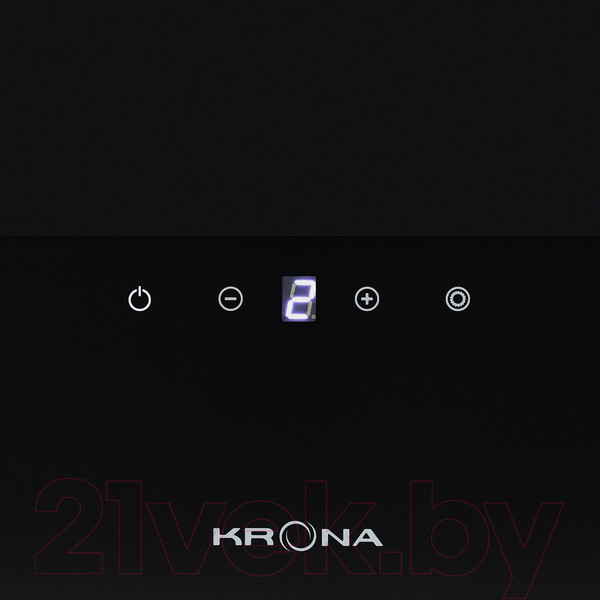 Изображение товара Вытяжка наклонная Krona Domenika 600 Black S / КА-00005477