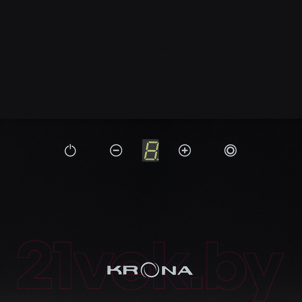 Изображение товара Вытяжка наклонная Krona Domenika 600 Black S / КА-00005477
